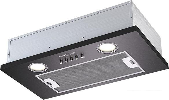 Кухонная вытяжка Krona Selina 600 PB (черный)- фото