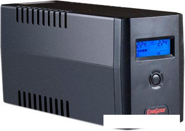 Источник бесперебойного питания ExeGate Power Smart ULB-800 LCD- фото