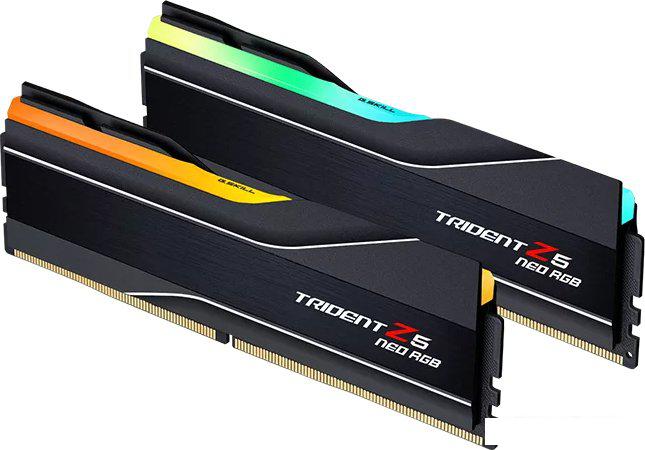 Оперативная память G.Skill Trident Z5 Neo RGB 2x32ГБ DDR5 6000МГц F5-6000J3036G32GX2-TZ5NR- фото