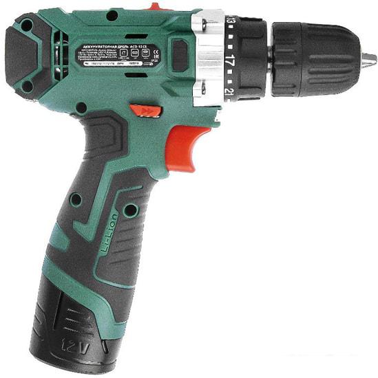 Дрель-шуруповерт Hammer ACD12/2CS (с 2-мя АКБ, кейс)- фото4