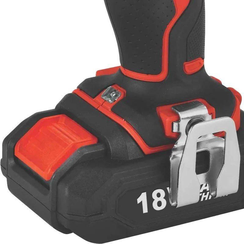 Ударная дрель-шуруповерт KLECO KE18DM-20DB (с 2-мя АКБ, сумка)- фото4