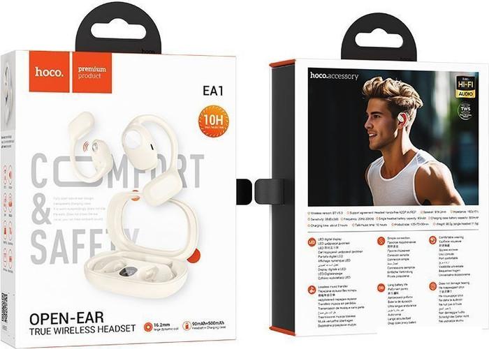 Наушники Hoco EA1 (молочный)- фото4
