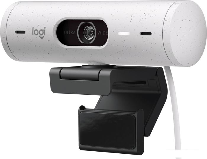 Веб-камера Logitech Brio 500 (белый)- фото