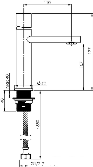 Смеситель Rubineta Etna-18- фото3