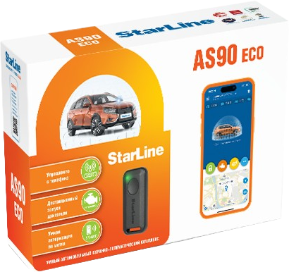 Автосигнализация StarLine AS90 Eco- фото