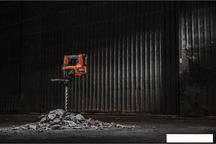 Перфоратор AEG Powertools BBH 18BL2-0 4935480697 (без АКБ)- фото4