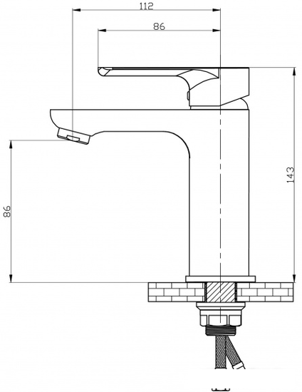Смеситель РМС SL133-001F- фото2