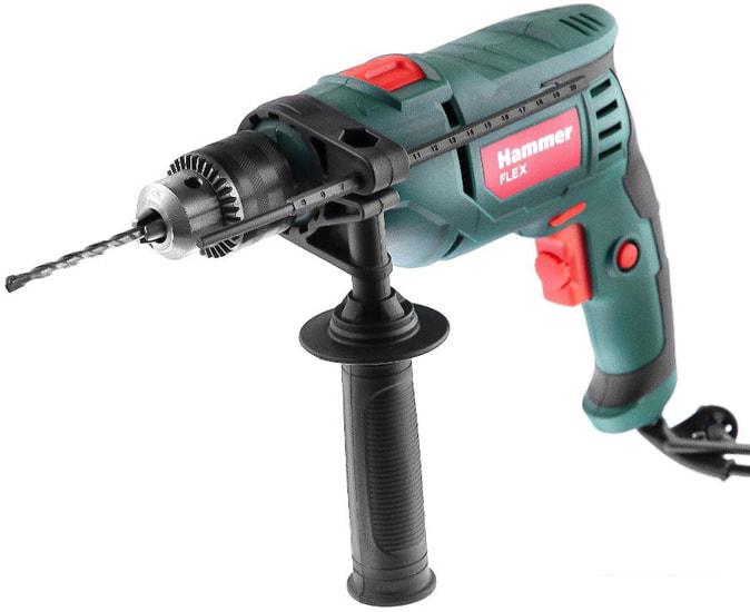 Ударная дрель Hammer UDD710D- фото