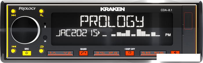 USB-магнитола Prology CDA-8.1 Kraken- фото