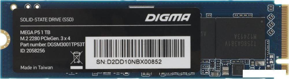 SSD Digma Mega P5 512GB DGSM3001TP53T