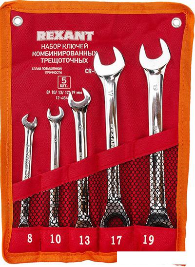 Набор ключей Rexant 12-4841-1 (5 предметов)- фото
