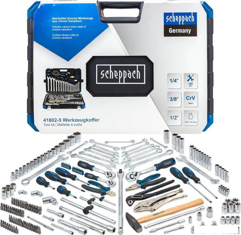 Набор домашнего мастера Scheppach Sch-41802-5 (180 предметов)
