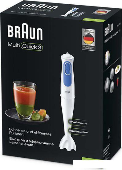 Погружной блендер Braun MQ 3000 WH Smoothie- фото4