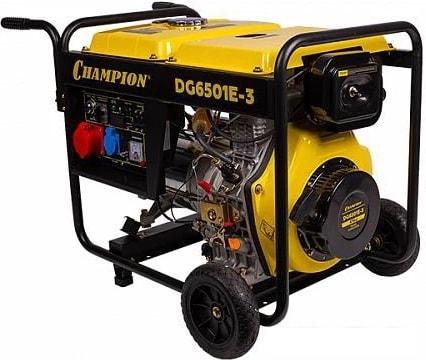 Дизельный генератор Champion DG6501E-3- фото2