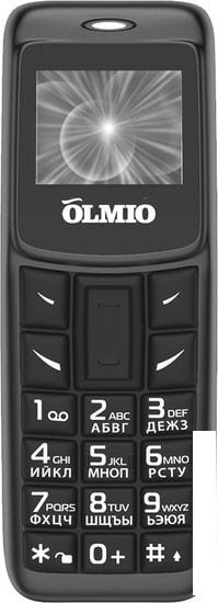 Мобильный телефон Olmio A02 (черный)- фото2