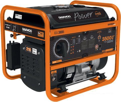 Бензиновый генератор Daewoo Power GDA 3800i- фото