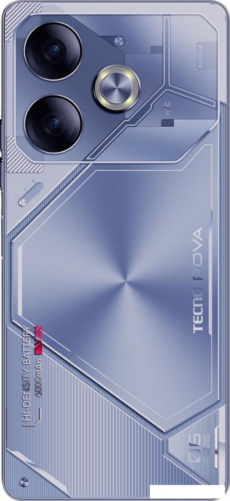 Смартфон Tecno Pova 6 12GB/256GB (голубая звезда)- фото3