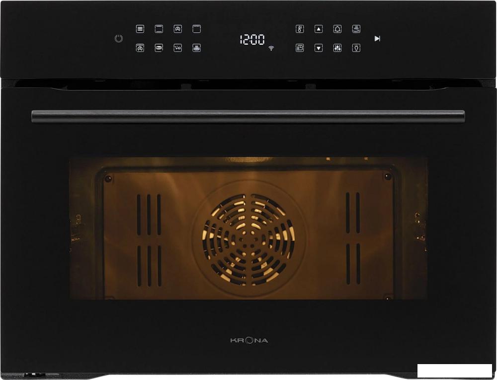 Электрический духовой шкаф Krona Onyx 45H BL/BL- фото4