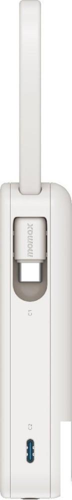 Внешний аккумулятор Momax 1-Power Vital+ Built-In USB-C IP138 10000mAh (белый)- фото2