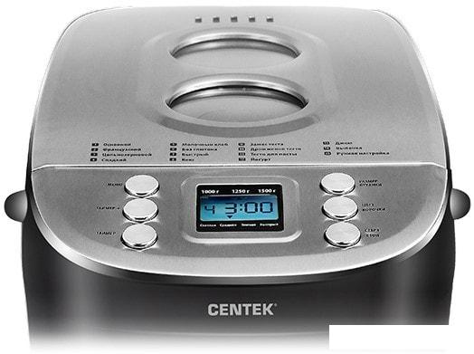 Хлебопечка CENTEK CT-1415 (черный)- фото2