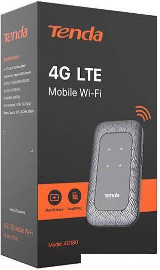 Мобильный 4G Wi-Fi роутер Tenda 4G180 (черный)- фото4