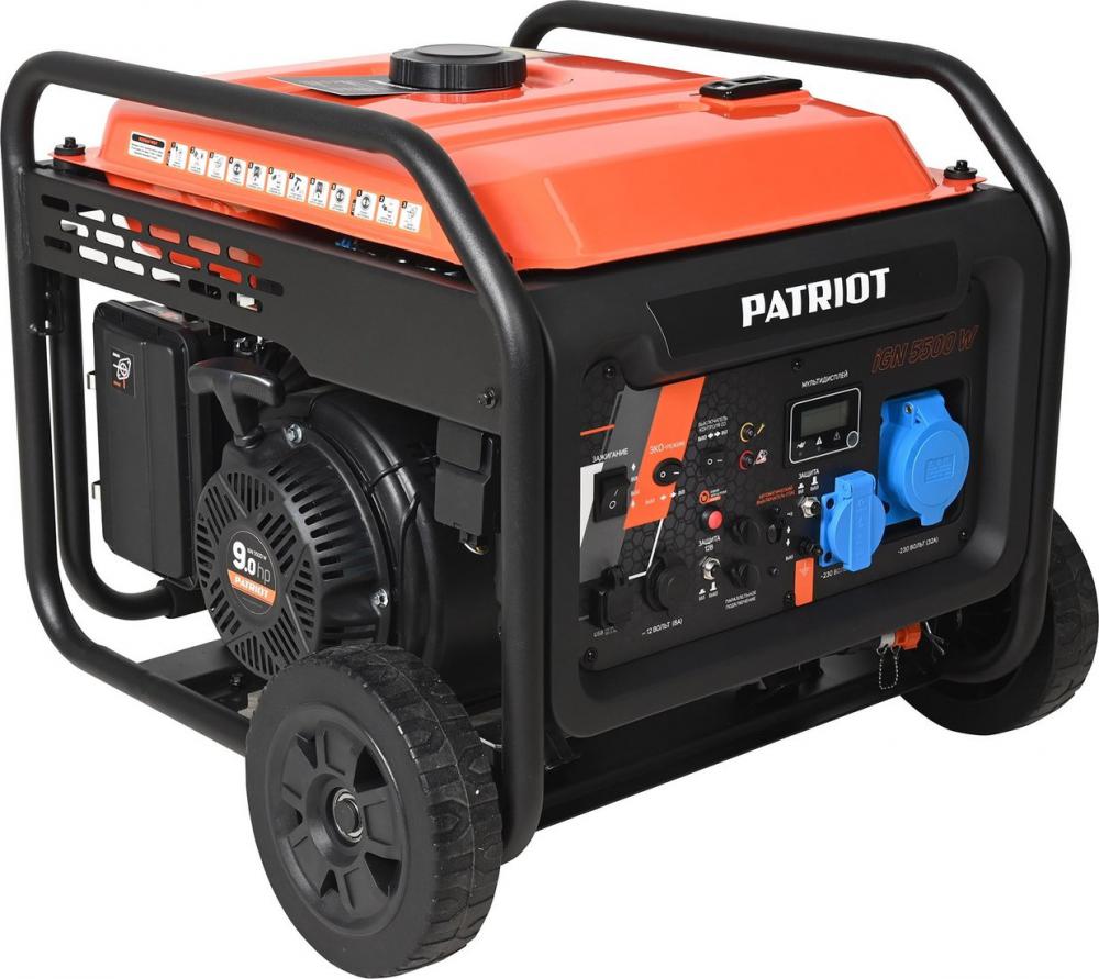 Бензиновый генератор Patriot iGN 5500W- фото2