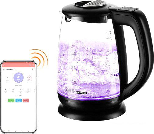 Электрический чайник Redmond SkyKettle RK-G212S (черный)- фото