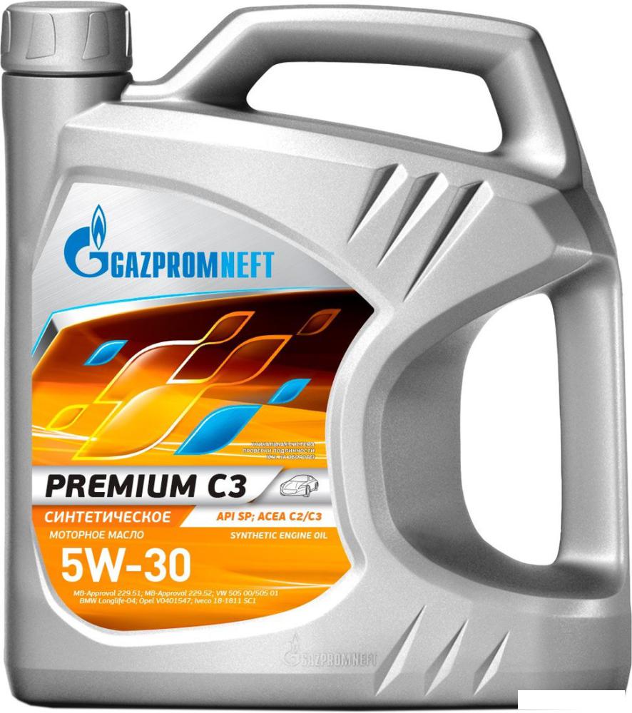 Моторное масло Gazpromneft Premium C3 5W-30 5л