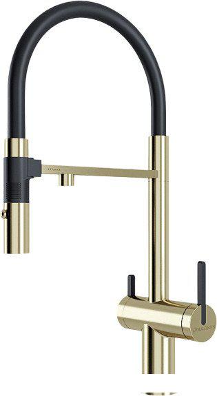 Смеситель Paulmark Gravity Gr213888-LG (золото/светлое золото)- фото