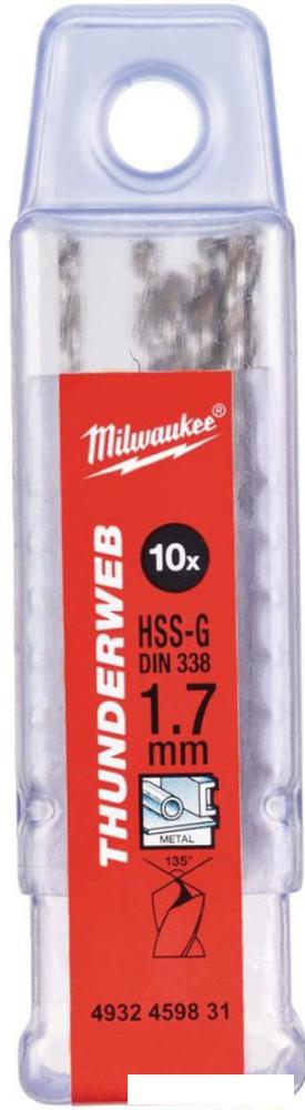 Набор сверл Milwaukee 4932459831 (10шт)