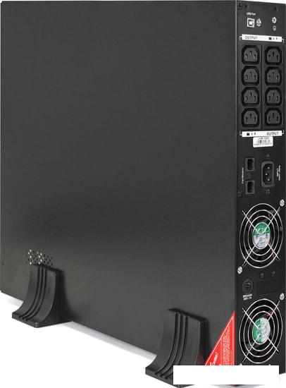 Источник бесперебойного питания ExeGate SinePower UHB-1000.LCD.AVR.C13.RJ.USB.2U- фото2