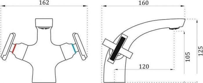 Смеситель Belz B10832- фото2