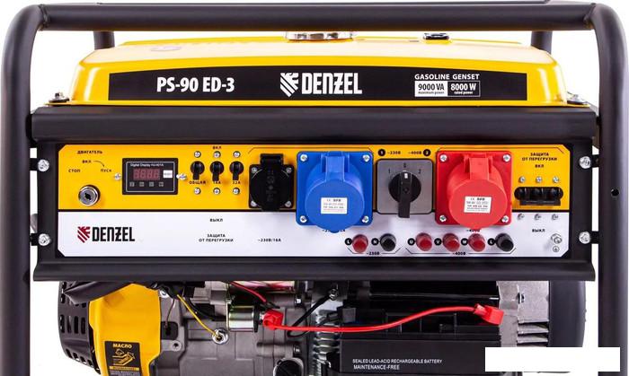 Бензиновый генератор Denzel PS 90 ED-3- фото4