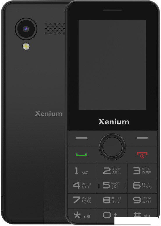 Кнопочный телефон Xenium X240 (черный)- фото