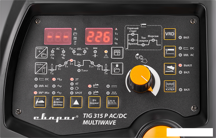 Сварочный инвертор Сварог PRO TIG 315 P AC/DC Multiwave (E202)- фото3
