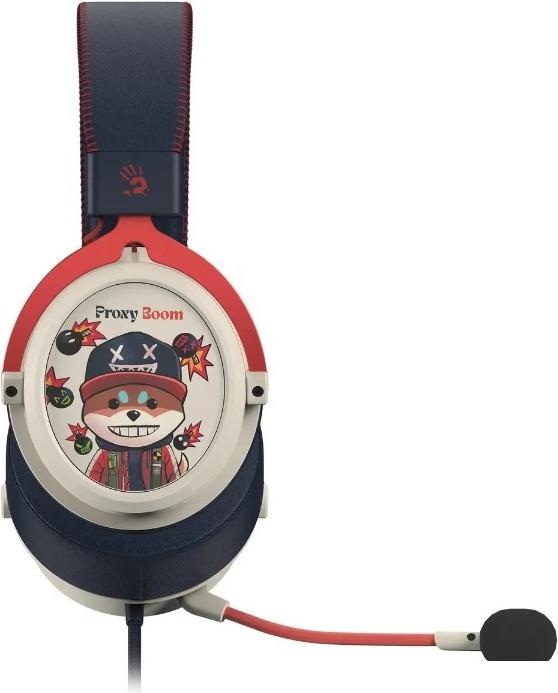 Наушники A4Tech Bloody M595 Proxy Boom (бежевый)- фото3