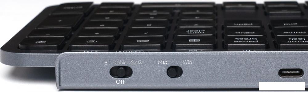 Клавиатура Keychron B6 Pro B6P-K1-RU (серый космос)- фото3