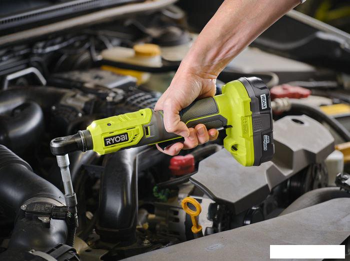 Угловая дрель Ryobi R18RW2-0 5133004833 (без АКБ)- фото2