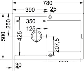Кухонная мойка Franke MRG 611 (сахара)- фото2