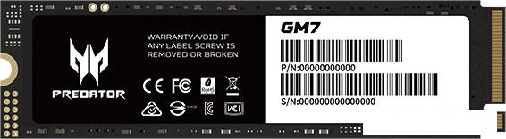 SSD Acer Predator GM7 2TB BL.9BWWR.119