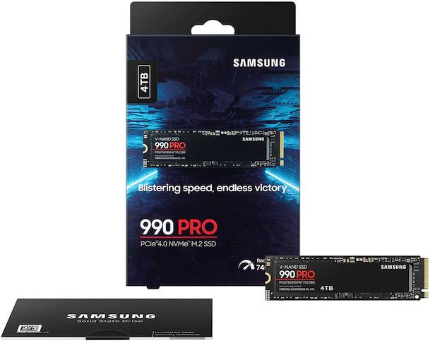 SSD Samsung 990 Pro 4TB MZ-V9P4T0BW- фото3
