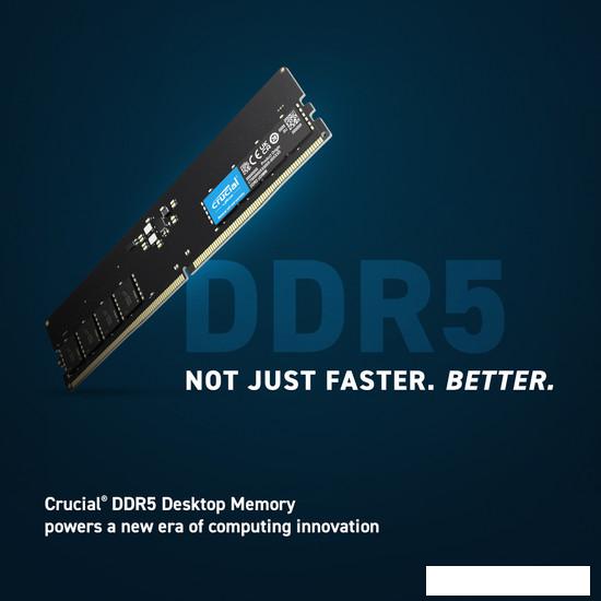 Оперативная память Crucial 32ГБ DDR5 5600 МГц CT32G56C46U5- фото2