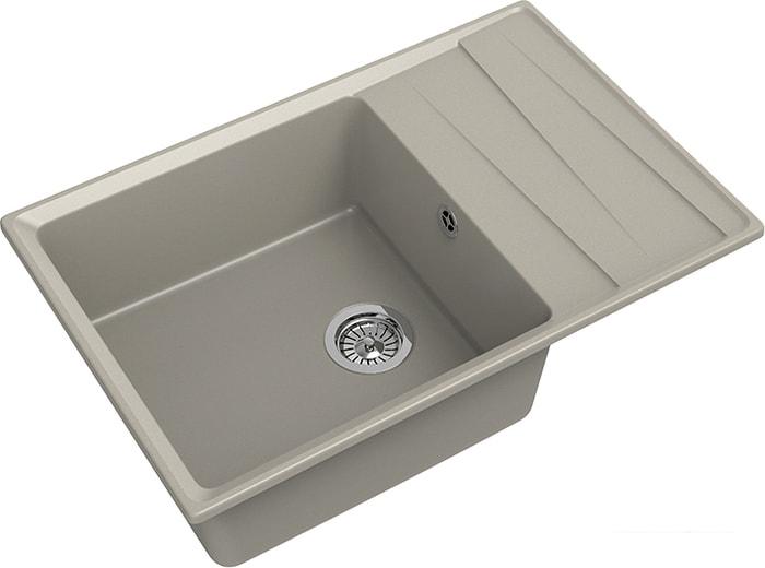 Кухонная мойка GranFest GF-LV-760L (топаз)- фото