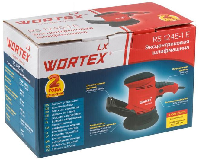 Эксцентриковая шлифмашина Wortex LX RS 1245-1 E 1333377- фото2