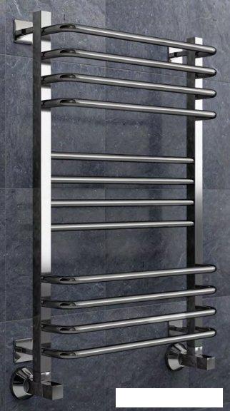 Полотенцесушитель Маргроид Вид 9/10 премиум профильный нижнее подключение 80x50