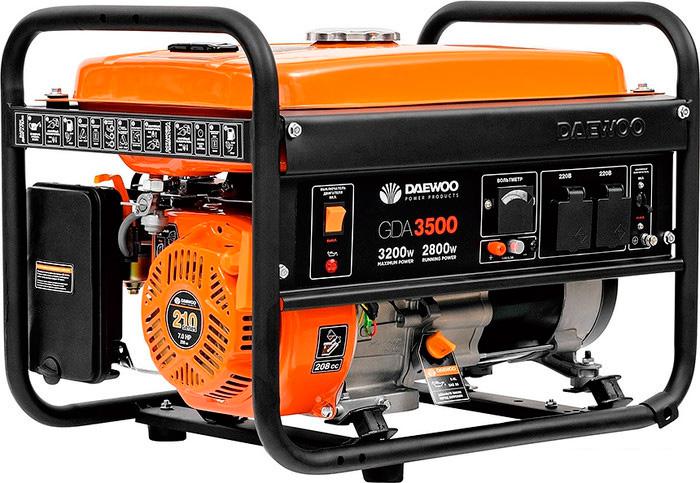 Бензиновый генератор Daewoo Power GDA 3500- фото