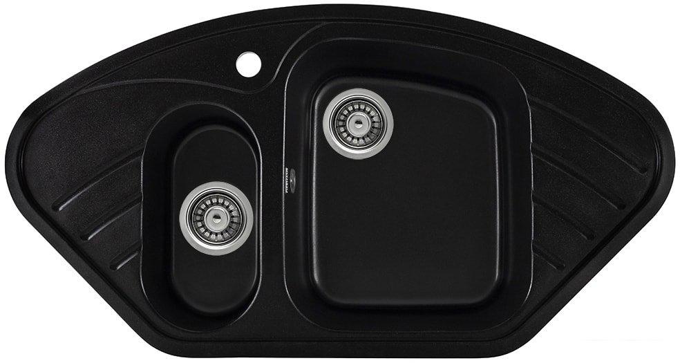 Кухонная мойка Gerhans E02 (оникс)
