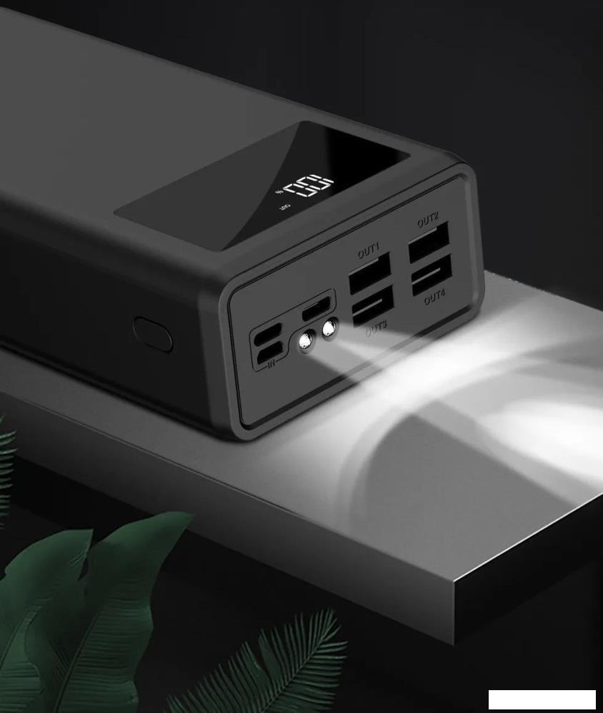 Внешний аккумулятор XO PR124 40000mAh (черный)- фото2