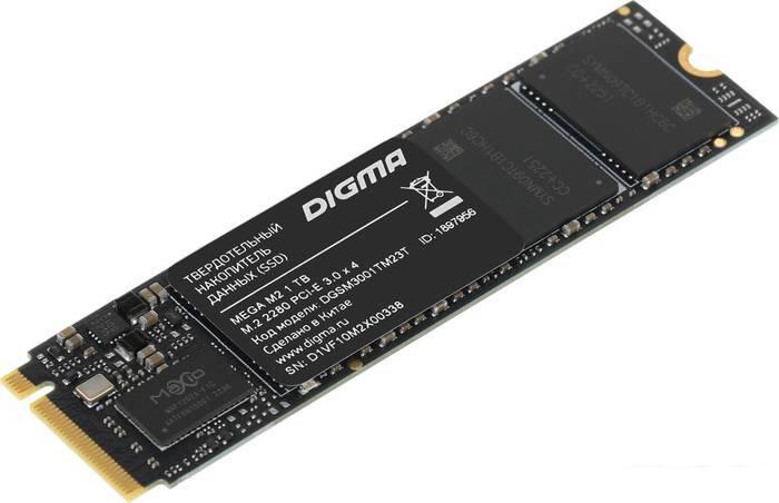 SSD Digma Mega M2 1TB DGSM3001TM23T- фото2