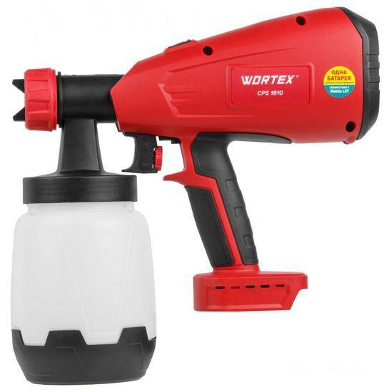 Краскораспылитель Wortex CPS 1810 0333270 (с 1-им АКБ)- фото2